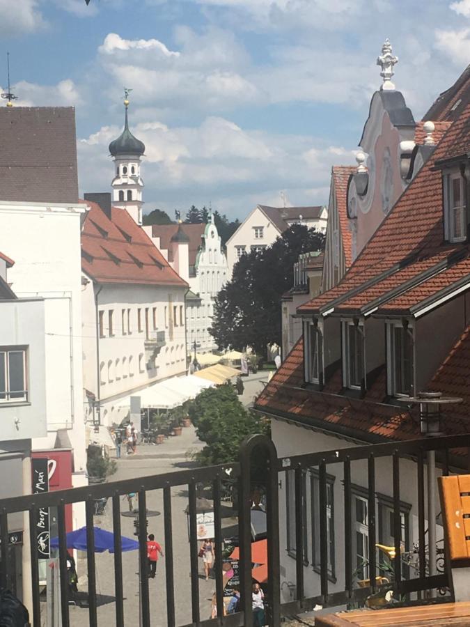 Gasthof Adler Hotell Unterthingau Exteriör bild
