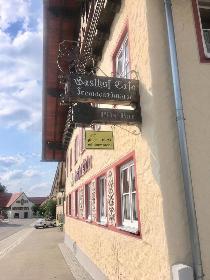 Gasthof Adler Hotell Unterthingau Exteriör bild